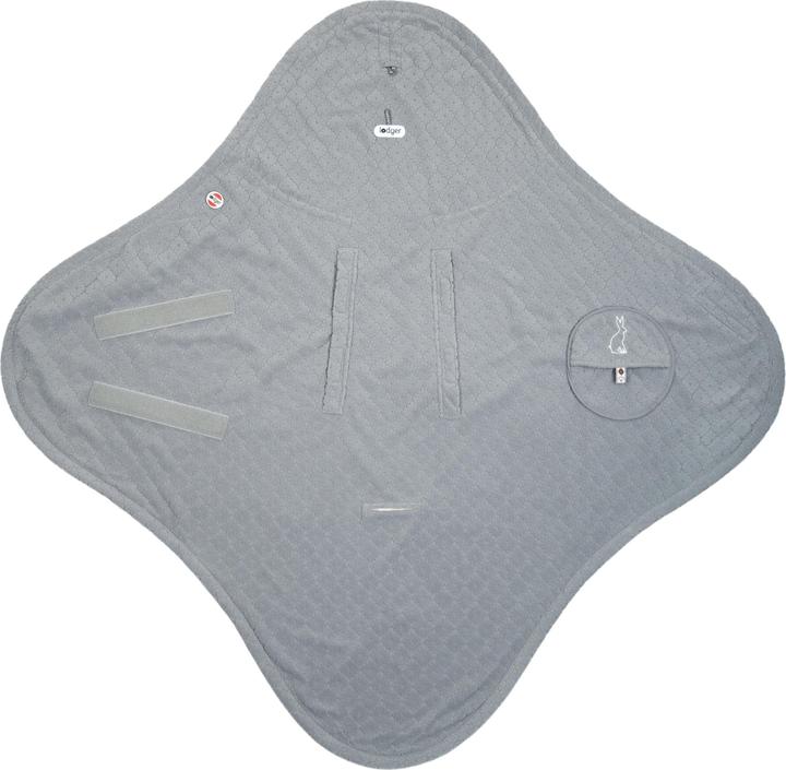 Actual product image Lodger Fleece Wrap Blanket Folklore Drizzle (12 x 4 x 4 cm)