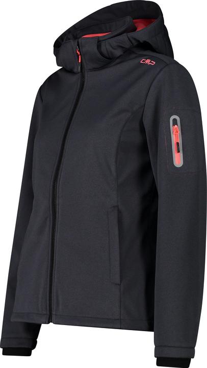 Image du produit CMP Campagnolo Veste Softshell à capuche zippée pour femme (40, M)