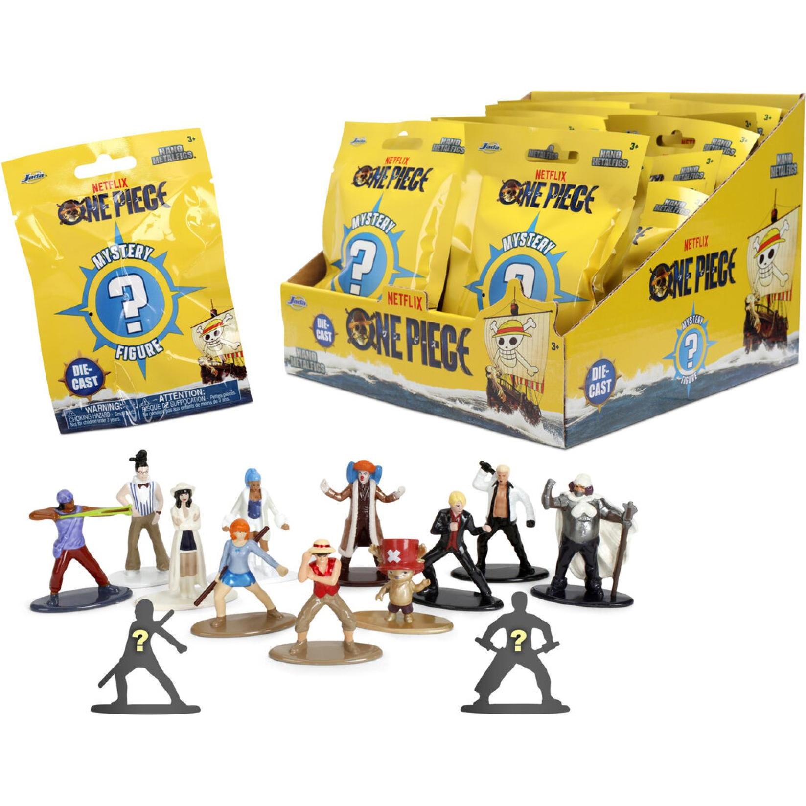 Jada One Piece Blind Pack Nanofigs, 13-sort.