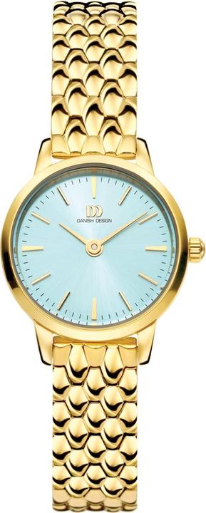 Actual product image Danish Design Tidlã¸s Crying Mini Gold Husky Blue IV77Q1268 (Analogue wristwatch, 22 mm)
