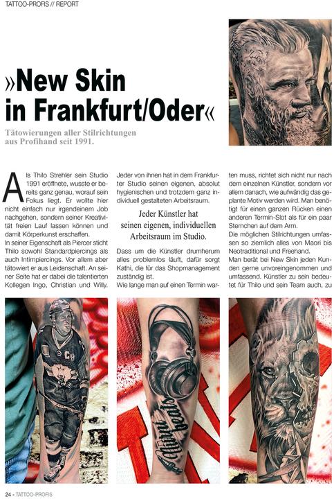 Image du produit Tattoo Profis (Allemand, Éditions Kruhm, 2022)