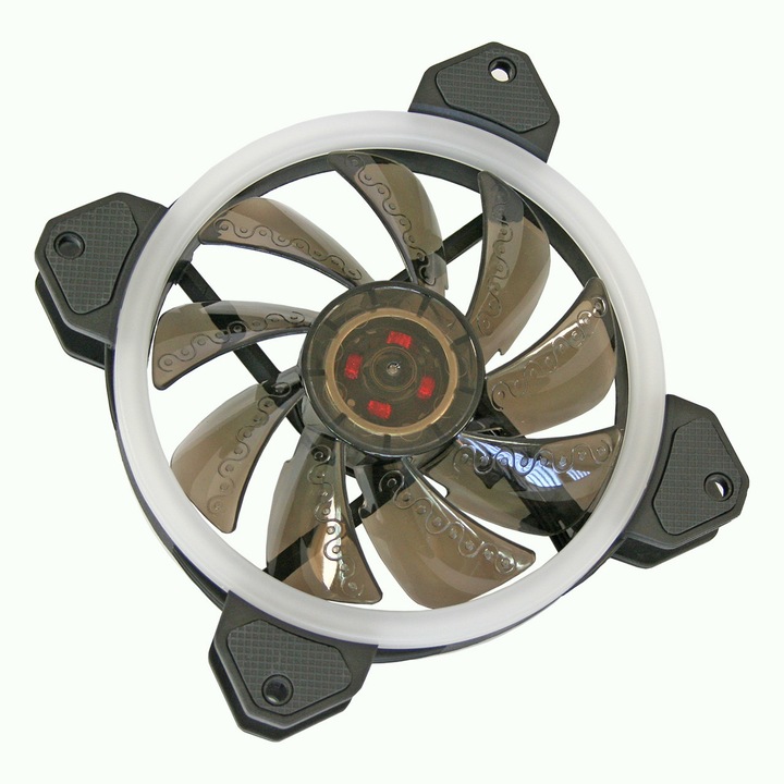 Produktbild Cooltek Silent Fan 120 RGB, 1200 U/Min, 20 dBA 3-pin + 4-pin RGB (120 mm, 1 x)