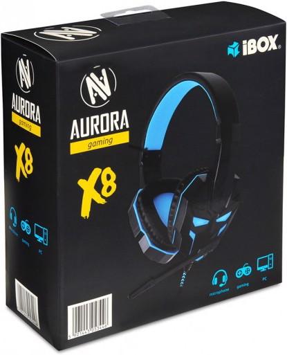 Actual product image iBox X8 gaming headset with microphone (Cable)