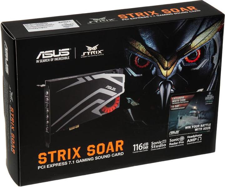 Actual product image ASUS Strix Soar (PCI-E x1)