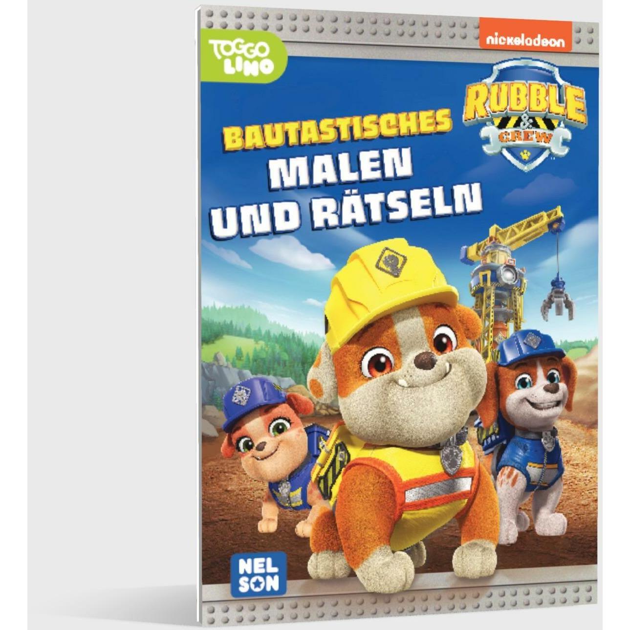Thumbnail - Nelson Rubble & Crew: Bautastisches Malen und Rätseln