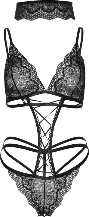Produktbild Leg Avenue Lace Bralette and Panty Set (XXL)