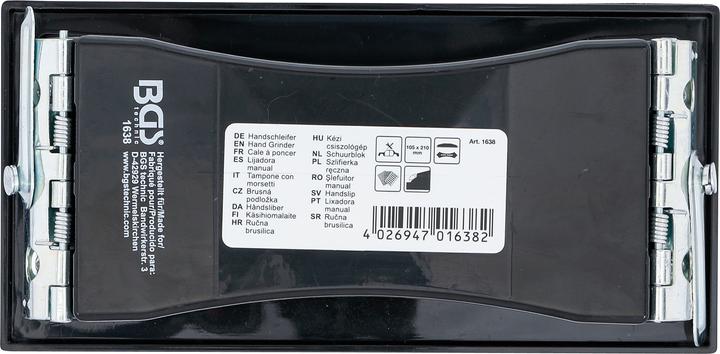 Produktbild BGS Handschleifer 105 x 210 mm
