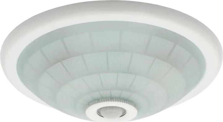 Actual product image Kanlux Fogler DL240O Ceiling light round Ø30cm white w. motion detector (E27)