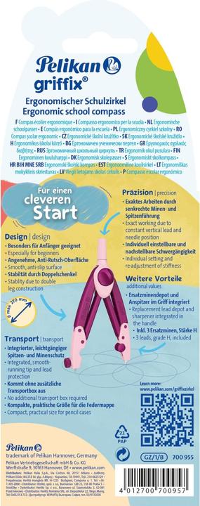 Nutritional values and ingredients Pelikan Compass Griffix Sweet Berry
