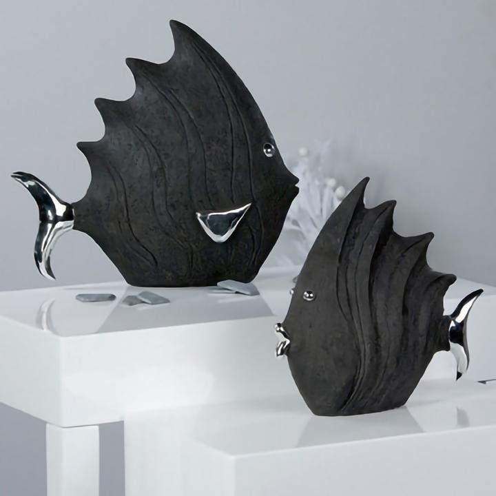 Actual product image Casablanca by Gilde Casablanca figure fish made of poly black