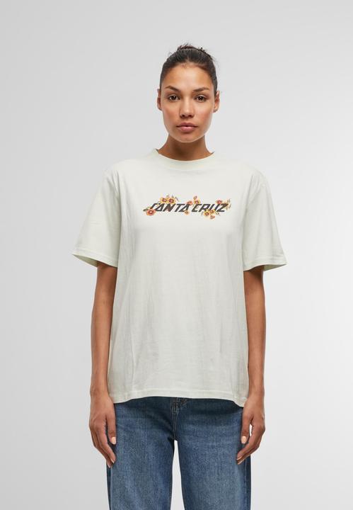 Actual product image Santa Cruz Poppy Strip T-Shirt (S)