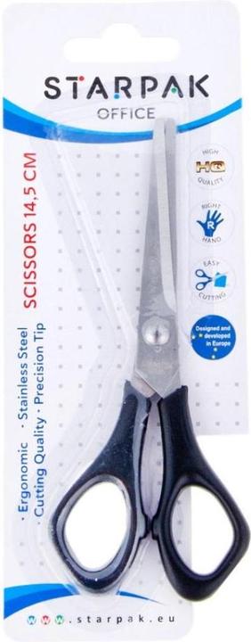 Actual product image Starpak metal scissors 145 of blister (14.50 cm)