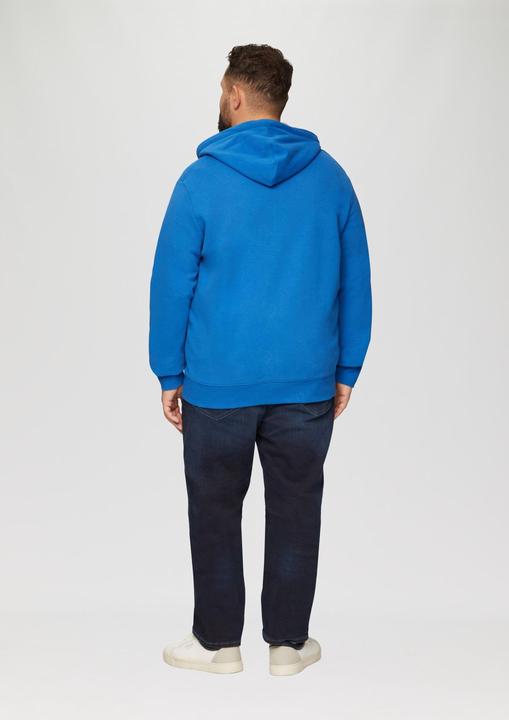 Produktbild s.Oliver Sweatshirt Jacke Hoodie mit Print (3XL)
