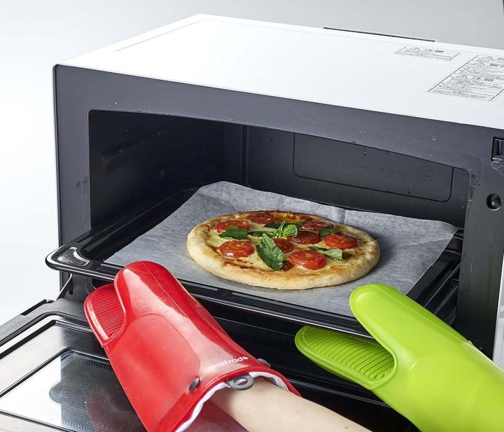 Actual product image Mastrad Baking glove Orka Tex silicone red (Silicone, Cotton)