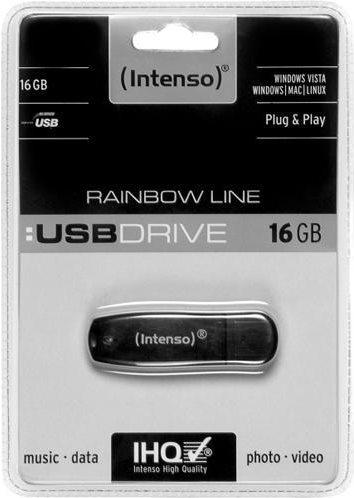 Actual product image Intenso Rainbow Line (16 GB, USB-A)