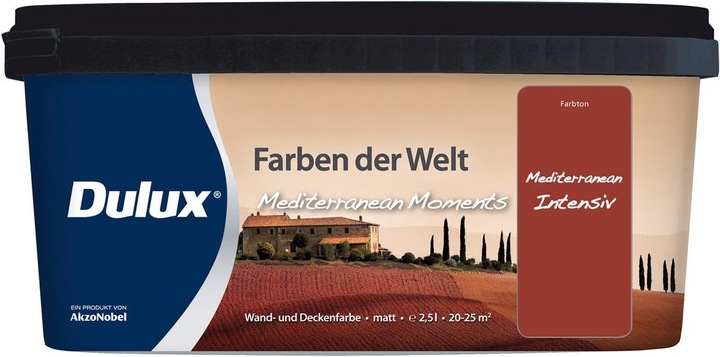 Produktbild Dulux Farben der Welt Mediterranean Moments (intensiv, 2.50 l)