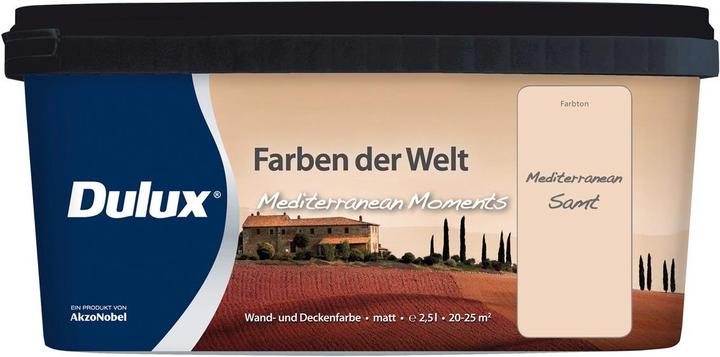 Dulux Couleurs du monde Moments méditerranéens (Velours, 2.50 l)