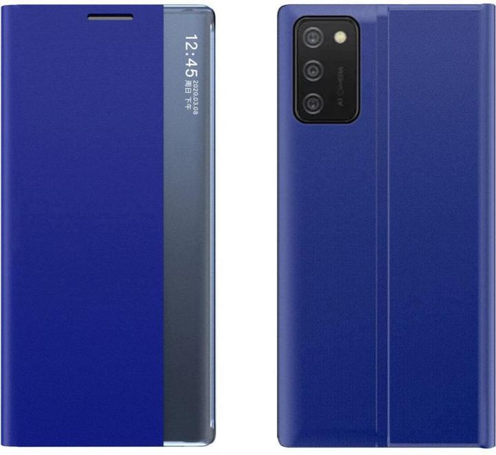 Image du produit Hurtel Nouvelle housse Sleep Case avec fonction stand pour Samsung Galaxy A03s (166.5) bleu (Samsung Galaxy A03s)