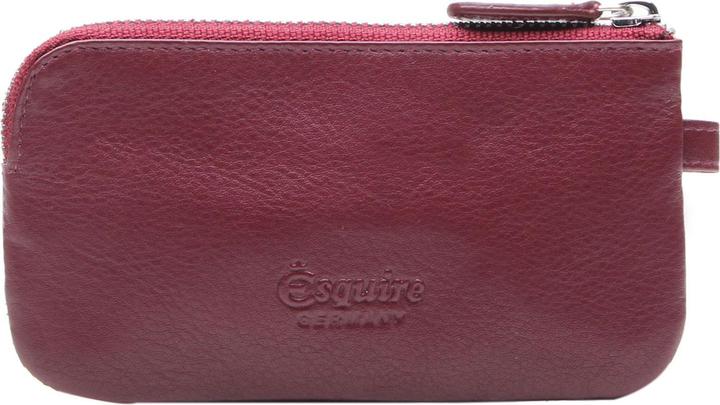 Actual product image Esquire Viktoria leather key case 12 cm