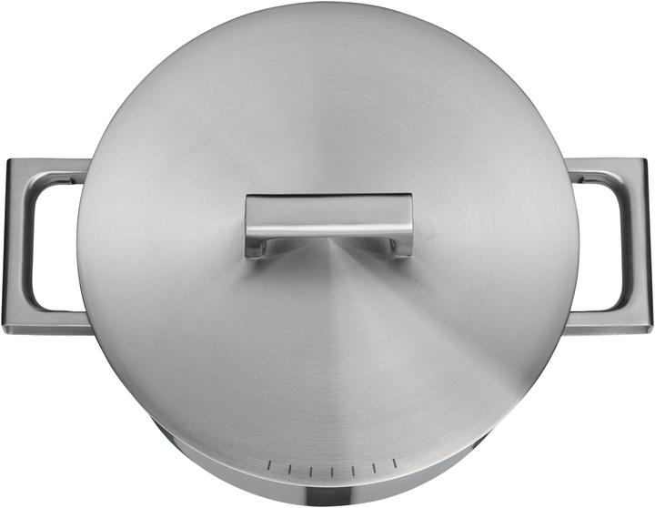 Image du produit WMF Ultimate Cool+ Casserole avec couvercle, 24 cm (24 cm, Casserole, Acier inoxydable)