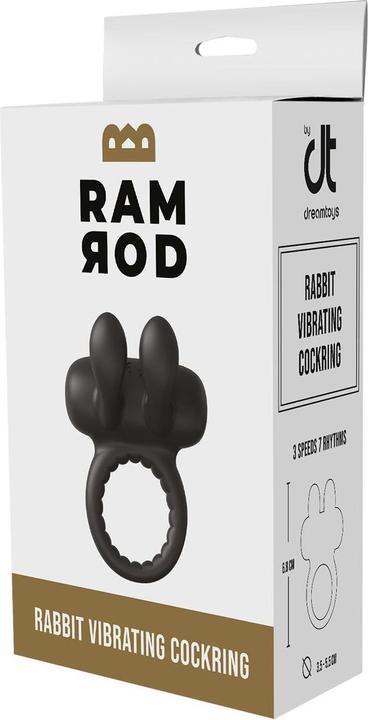 Immagine prodotto Dreamtoys Anello d'amore vibrante Rabbit Cockring (5.50 cm)