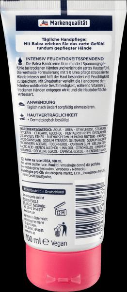 Actual product image dm Balea Hand cream urea (100 ml)