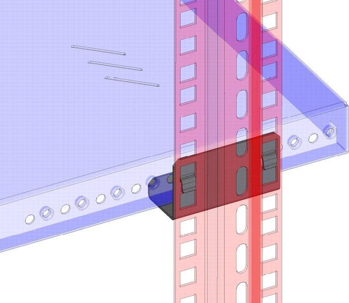 Produktbild Triton RAX-DR-X02-X1 - Fachbodenhalterung