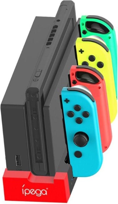 Produktbild iPega 5 in 1 Joy-Con Ladestation (Switch)