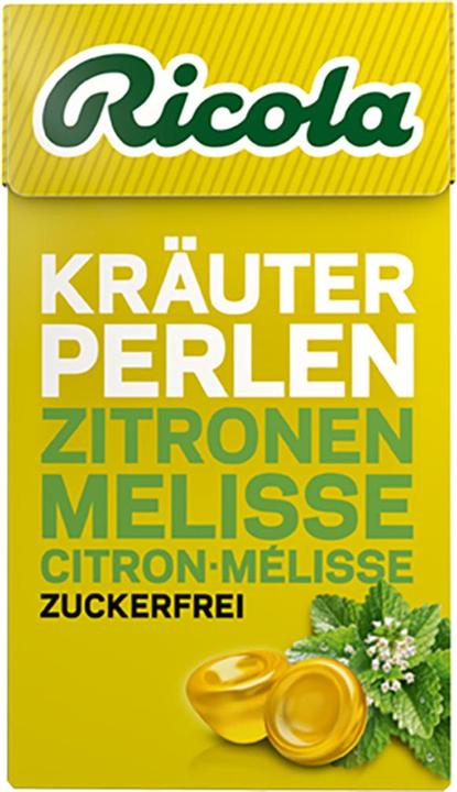 Image du produit Ricola Bonbons au citron perles d'herbes sans sucre (1 pcs, 25 g)