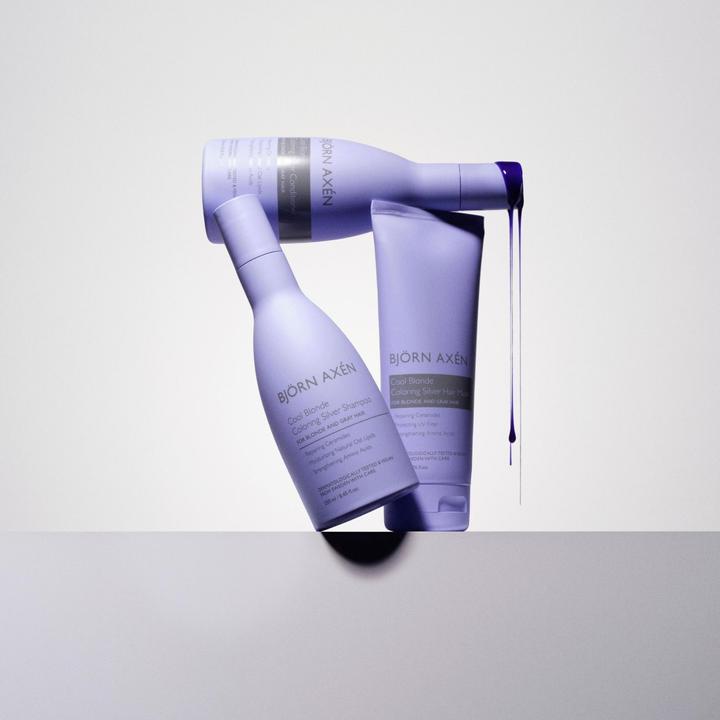 Immagine prodotto Björn Axen Cool Blonde - Shampoo colorante all'argento (250 ml, Shampoo antigiallo)