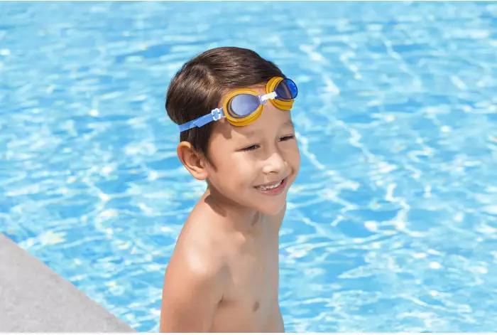 Actual product image Bestway Swimming goggles from 3 years Lil' Lightning, assorted