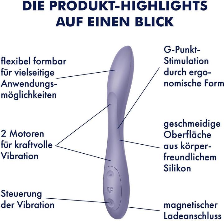 Image du produit Satisfyer G-Spot Flex 2 - Dark Violet