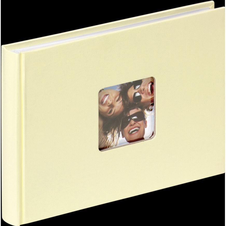 Walther Design, Fotoalbum, Fun creme 22x16 40 Seiten Buchalbum FA207H (22 x 16 cm)