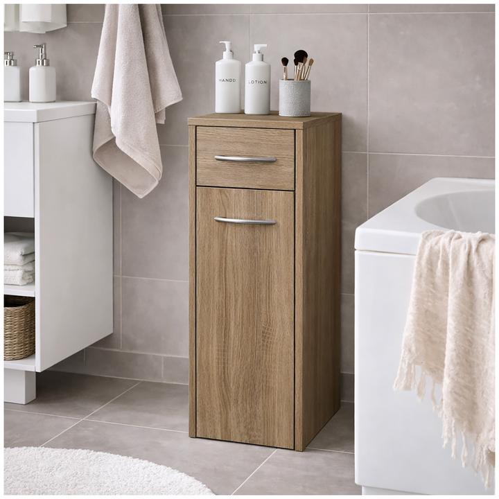 Actual product image HTI-Living Niche shelf with 2 drawers white Thekla (20 x 40 x 61 cm)