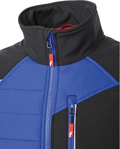 Actual product image Magni Hybrid quilted jacket cornflower blue/black size 2XL Fortis Elements (XXL)