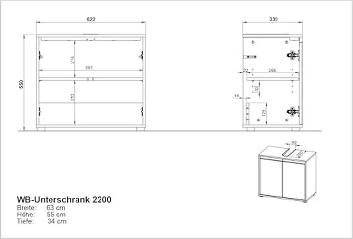 Immagine prodotto Mid.You Lemont (63 x 55 cm)