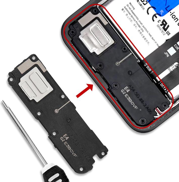 Produktbild Samsung Original Unterlautsprecher für Galaxy A54 5G (Modul, Samsung Galaxy A54 5G)