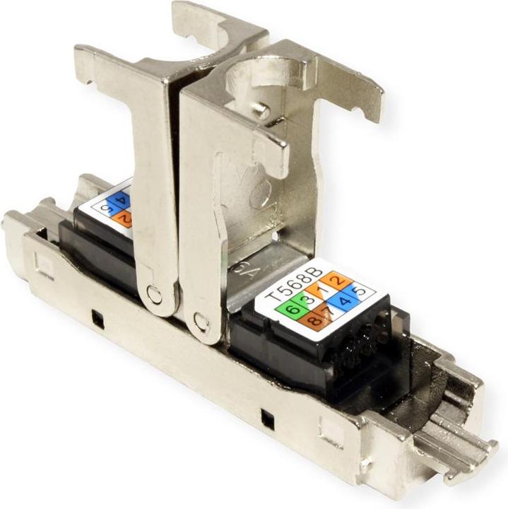 Actual product image Value Cable connection module Cat.6A, STP (Network coupling)