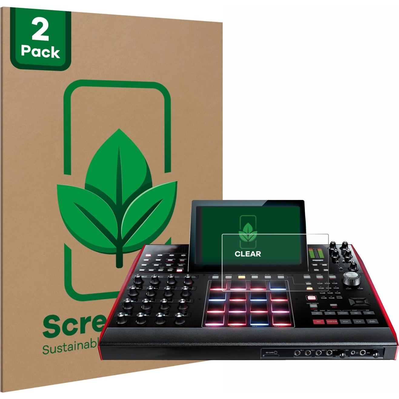 ScreenLeaf Schutzfolie nachhaltiger Displayschutz Displayschutzfolie Folie Klar Transparent, Audio Zubehör, Transparent