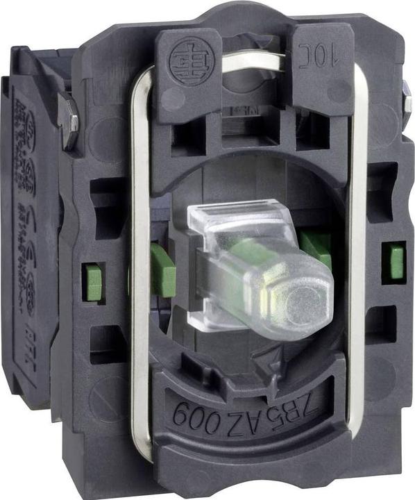 Actual product image Schneider Electric Auxiliary switch block, Ř 22, white Integral ZB5AW0M13