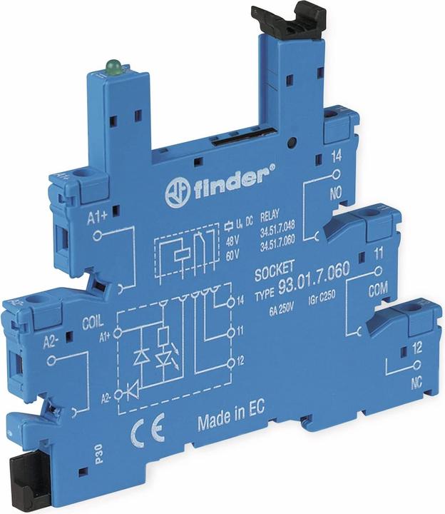 Image du produit Finder 93.01.7.024 Douille 6-24VDC