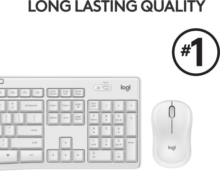 Immagine prodotto Logitech MK295 Combo (CH, Senza fili)