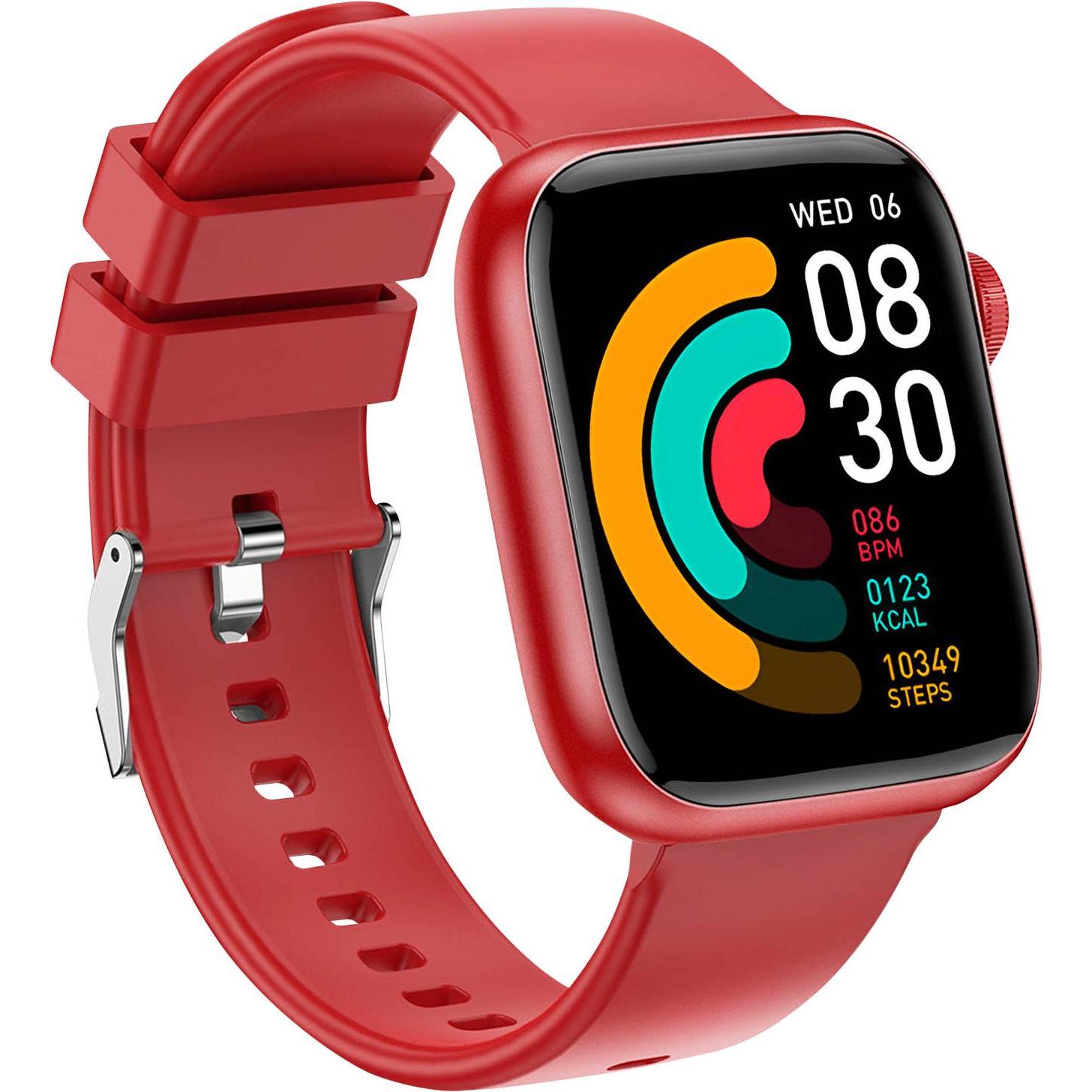 Thumbnail - Forever Smartwatch IGo Watch 3 JW-500 Rot, Smartwatch