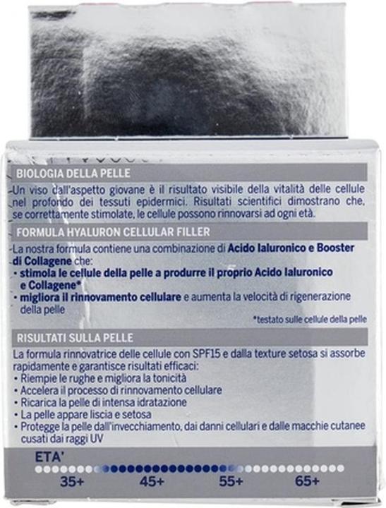 Actual product image NIVEA Hyaluron Cellular Filler Day Cream Spf15 50ml (50 ml)