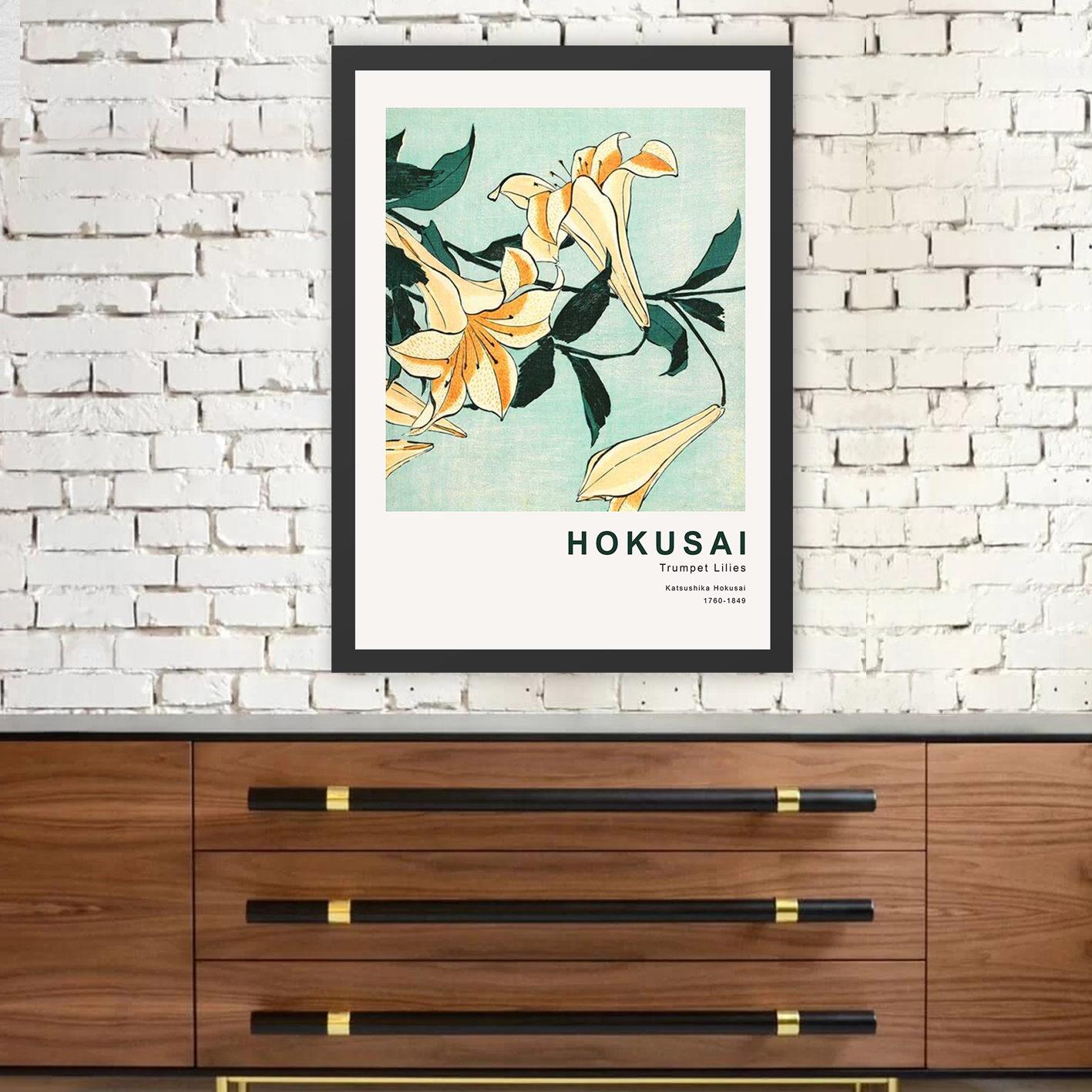 Thumbnail - Wallxpert, Bilder, Katsushika Hokusai Painting (35 x 45 cm)