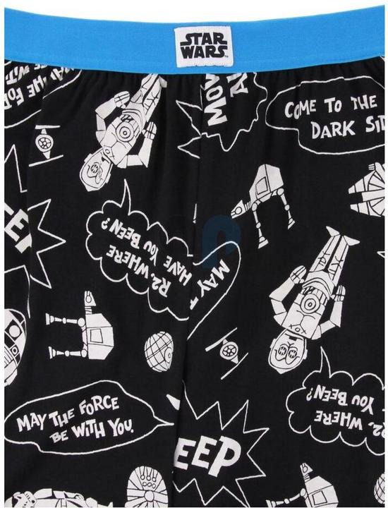 Produktbild Recovered Star Wars Character Comic Black Loungehose L (L)