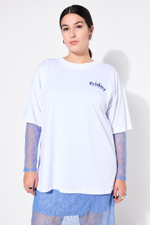 Actual product image Studio Untold Men-Shirt, oversized, Rückenprint, Halbarm (54)