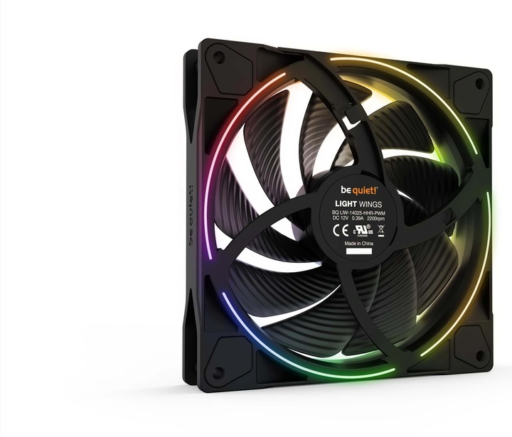 Actual product image be quiet! Light Wings High Speed (140 mm, 3 x)