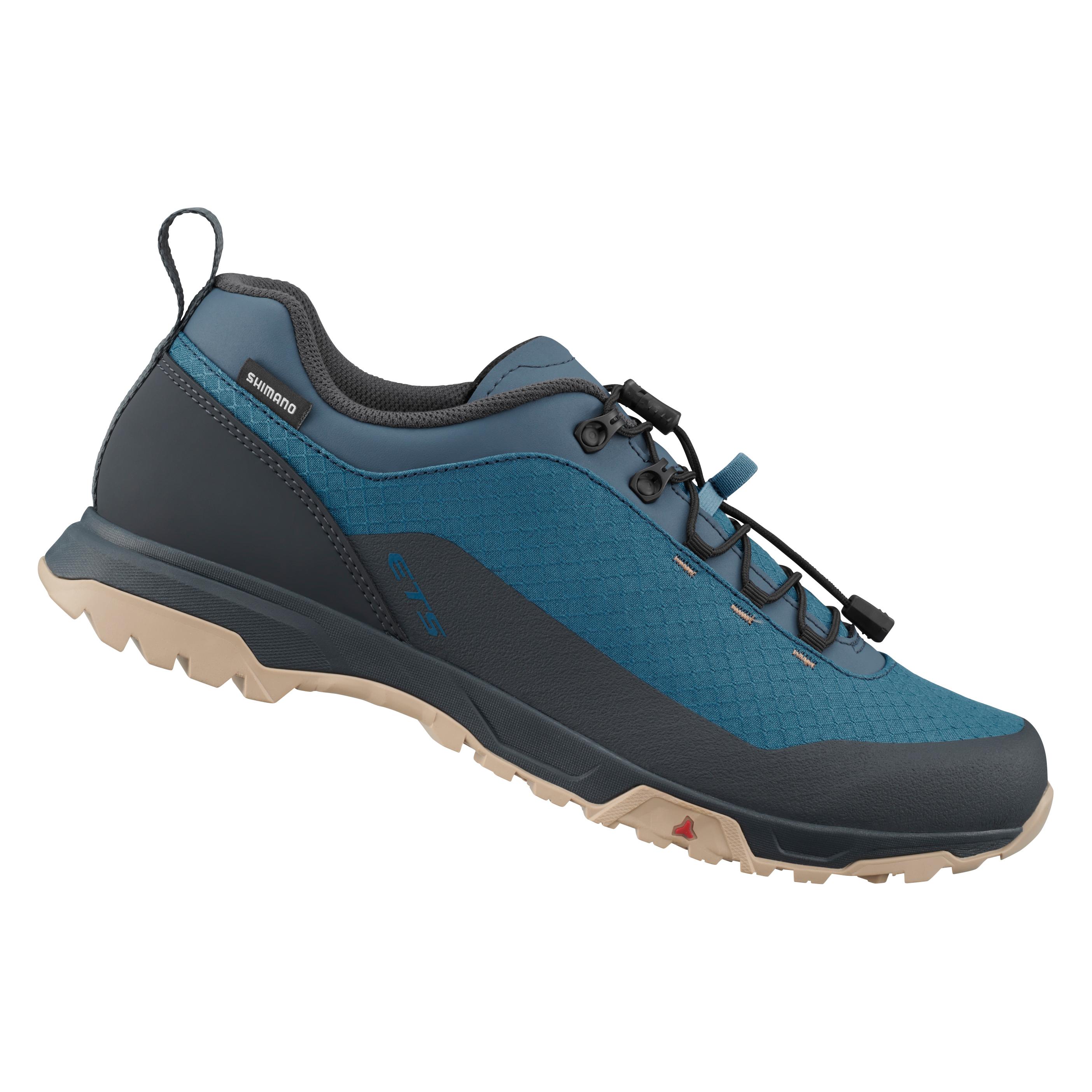 Shimano, Damen, Veloschuhe, ET501, Schuh, Blue, Standard, Flat, Unisex, Gr.44 (44), Blau