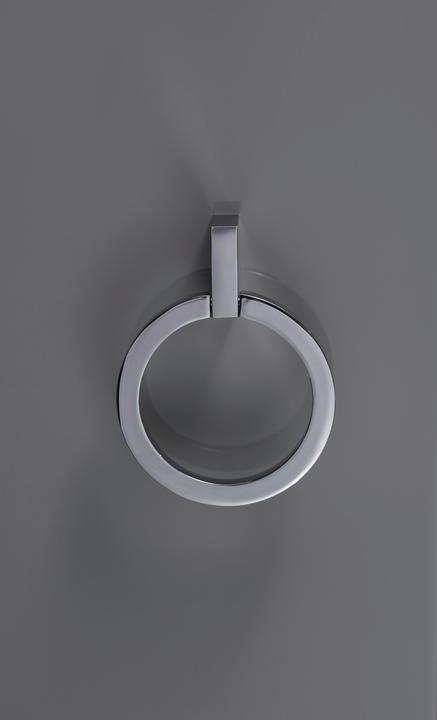 Actual product image Duravit White Tulip half height cabinet, width 400 x depth 240mm, 1 door stop left with handle, WT13 (40 x 24 x 88 cm)